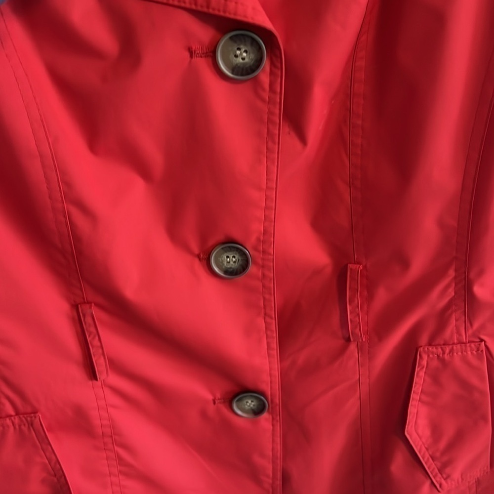 Giacca - Short raincoat - orange/reddish color - size large - Picture 7 of 13